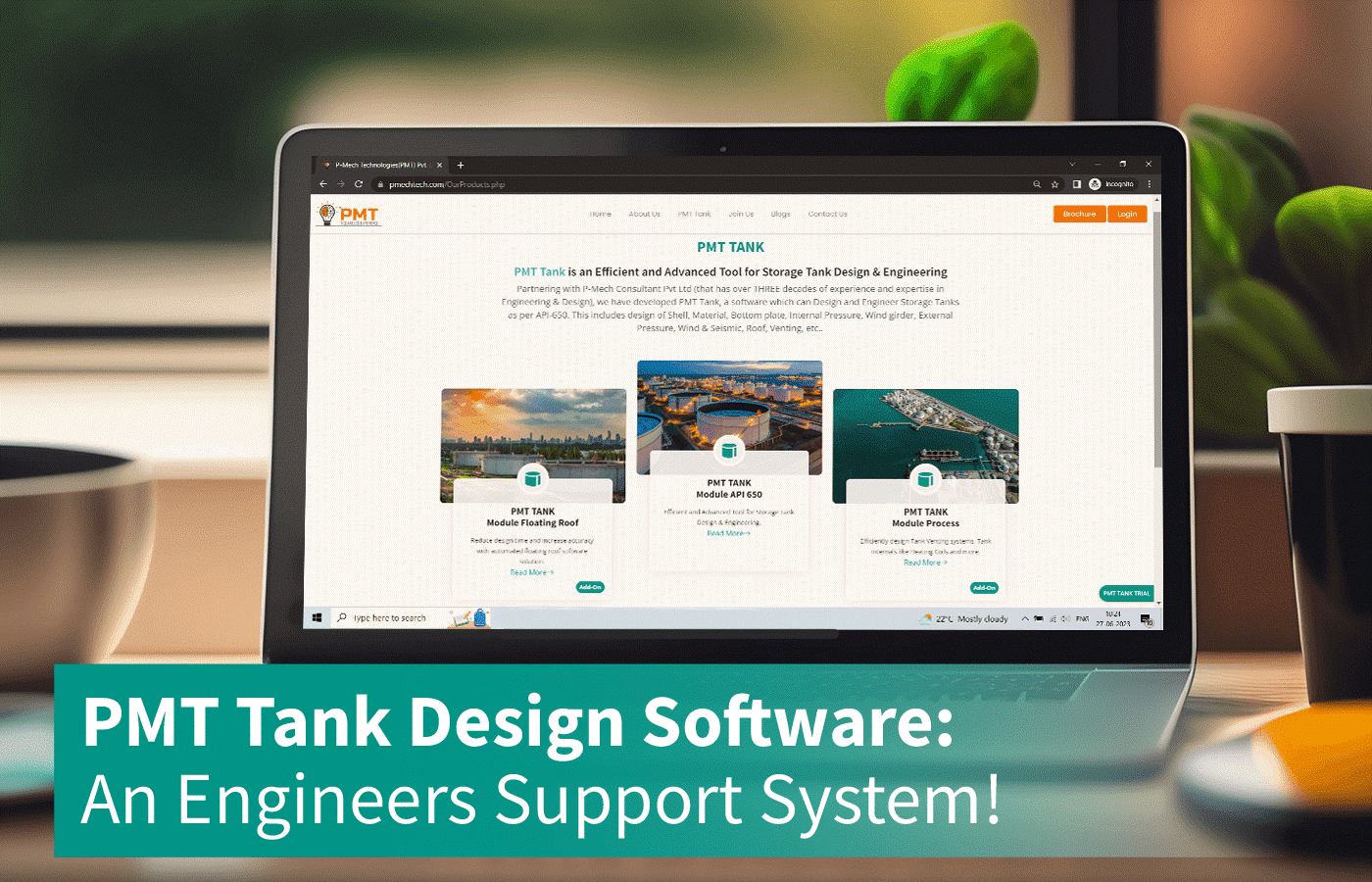 PMT Tank Design Software